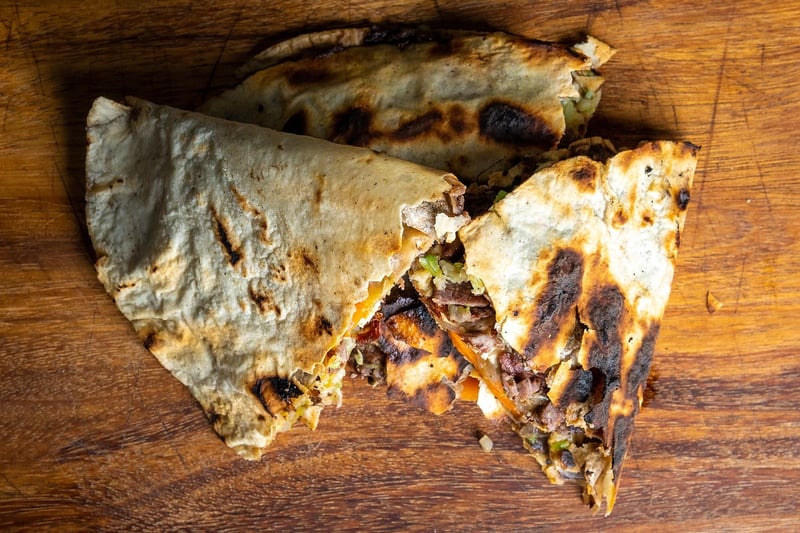 Tandoori Quesadillas